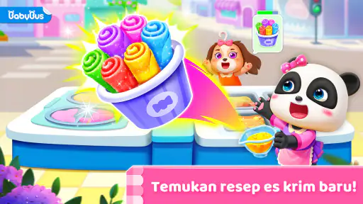 Game Es Krim Panda Kecil