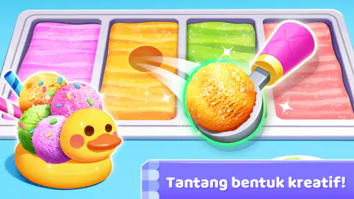 Game Es Krim Panda Kecil