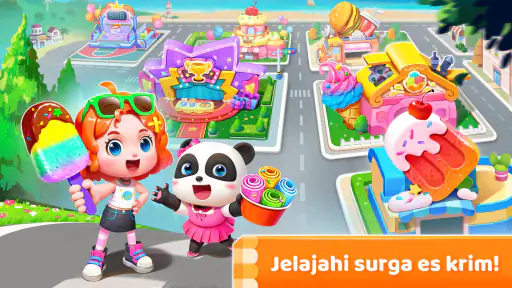 Game Es Krim Panda Kecil
