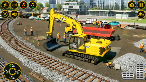 Game Konstruksi JCB Nyata