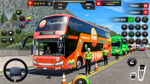 Game Simulator Bus Kota Euro