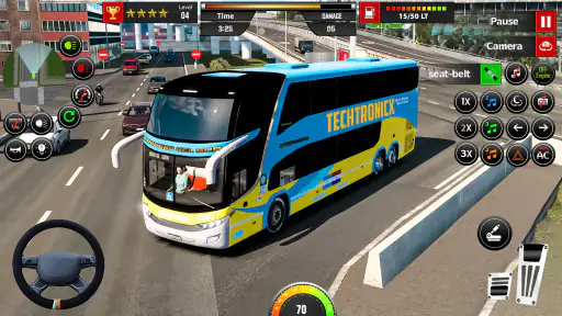 Game Simulator Bus Kota Euro