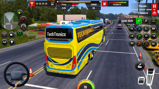 Game Simulator Bus Kota Euro