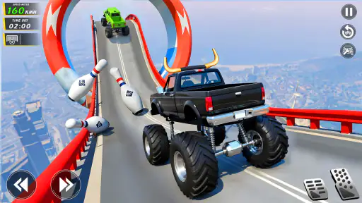 Game Truk Monster Mega Ramp