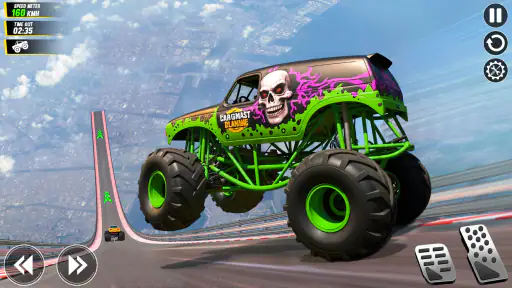 Game Truk Monster Mega Ramp