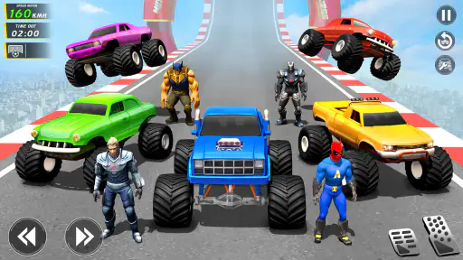 Game Truk Monster Mega Ramp