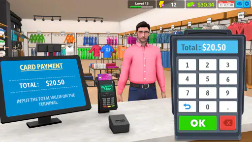 Garments Shop - Simulator Game