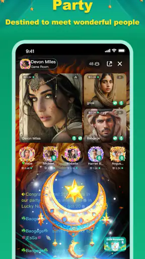 Gemgala - Party & Chat & Games