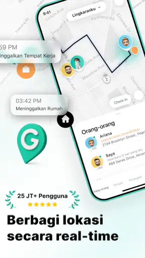 Geozilla - Pelacak Lokasi GPS