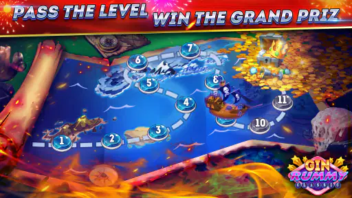 Gin Rummy-Kartu Online&Offline