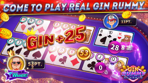 Gin Rummy-Kartu Online&Offline