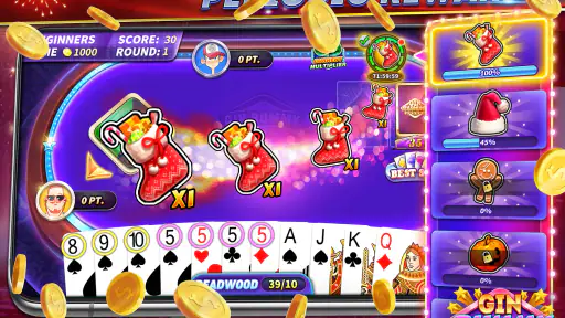 Gin Rummy-Kartu Online&Offline