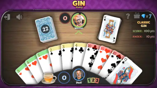 Gin Rummy - Offline