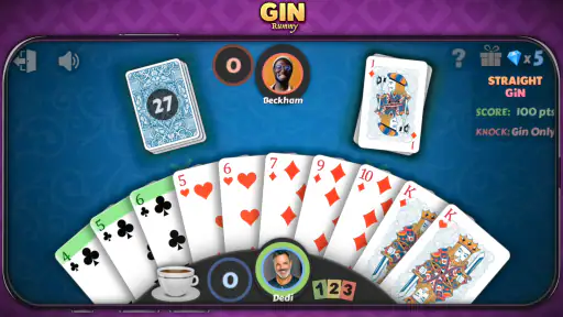 Gin Rummy - Offline