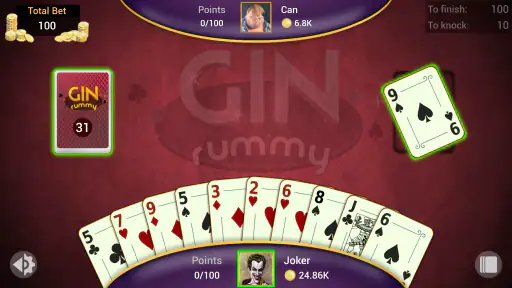 Gin Rummy - Remi Offline