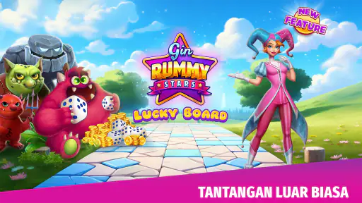 Gin Rummy Stars - Main Kartu