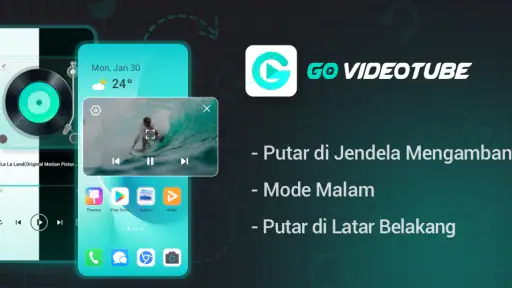 Go VideoTube - pemutar video