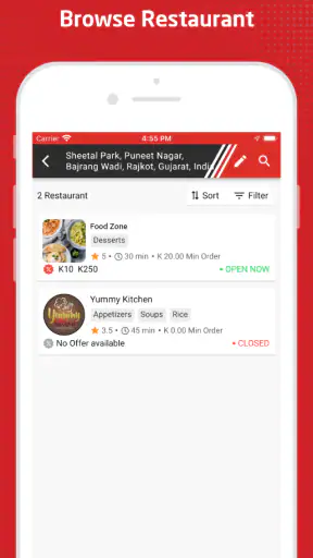 GoFood (PNG) Customer App