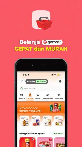 Gojek - Transportasi & Makanan