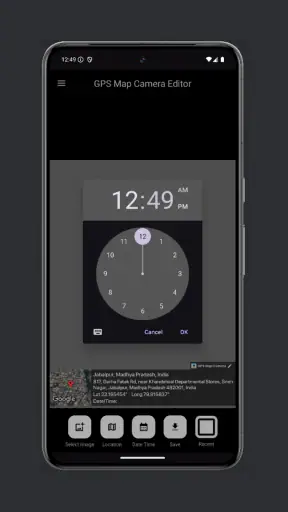 GPS Map Camera Editor