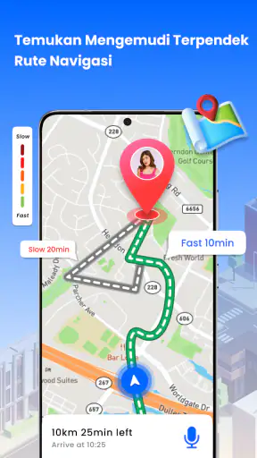GPS satelit bumi Peta Lihat