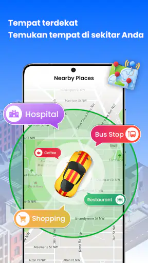 GPS satelit bumi Peta Lihat