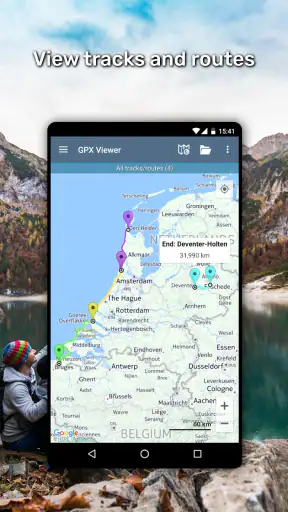 GPX Viewer: Hike & Bike