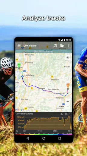 GPX Viewer: Hike & Bike