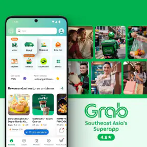 Grab - Taxi & Food Delivery