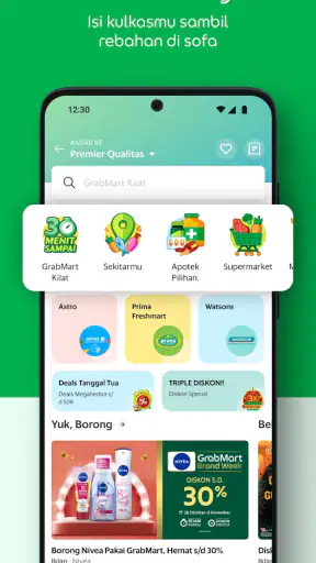 Grab - Taxi & Food Delivery