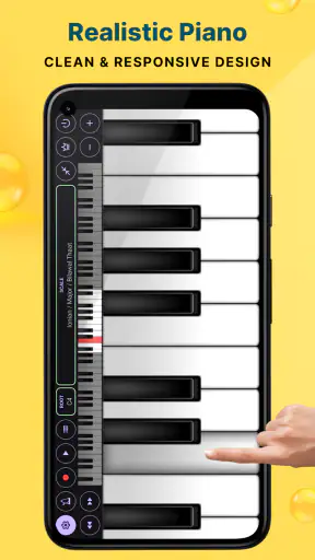 Grand Piano and Keyboard