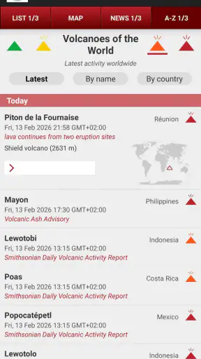 Gunung Berapi & Gempa Bumi