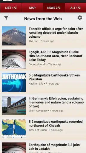 Gunung Berapi & Gempa Bumi