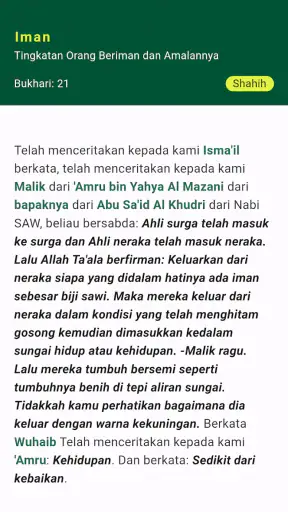 Hadits Sahih Bukhari Lengkap