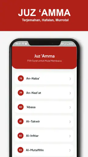 Hafalan Juz Amma Audio Offline
