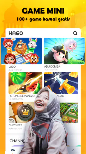 Hago- Pesta, Chat & Games