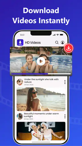 HD Video Downloader & Launcher