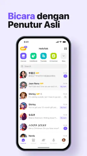 HelloTalk: Pembelajaran Bahasa