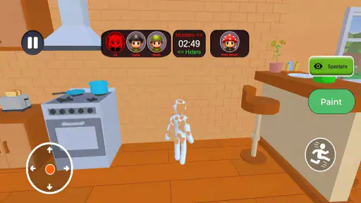 Hide and Seek Paint Color Game