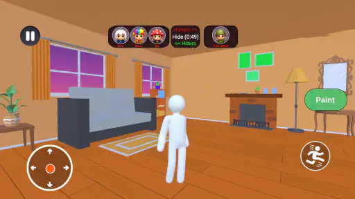 Hide and Seek Paint Color Game
