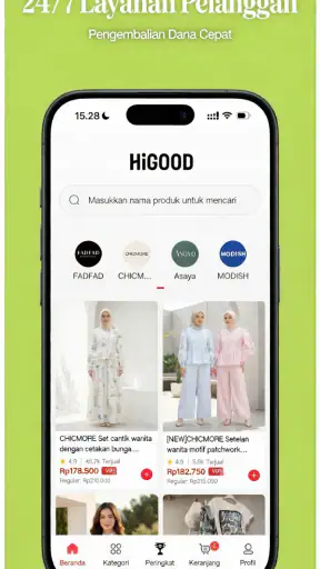HiGOOD-Pakaian & VIP Diskon20%