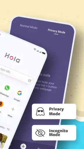 Hola-Peramban web Browser
