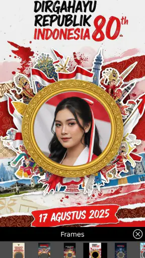 HUT RI ke-80 Photo Frames