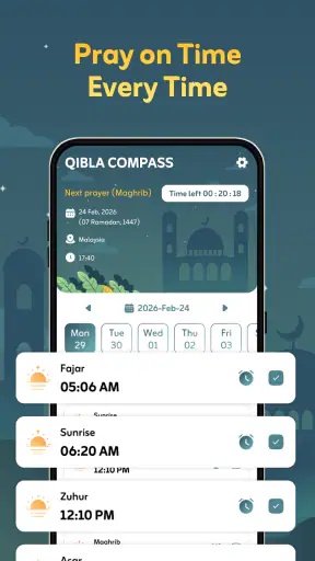 ImanQuran: Qibla, Quran & Dua