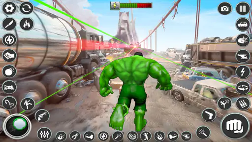 Incredible Monster Hero Game