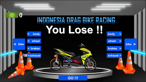 Indonesia Drag Bike Racing