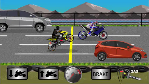 Indonesia Drag Bike Racing