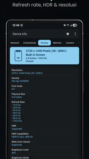 Info Perangkat: CPU,RAM