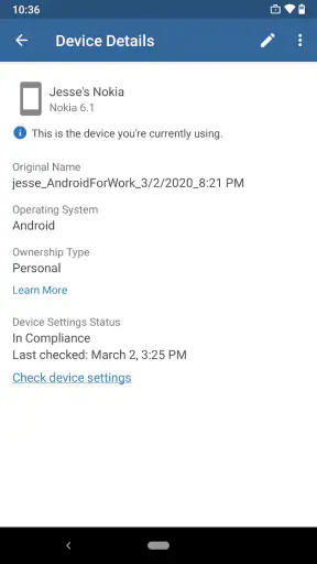 Intune Company Portal