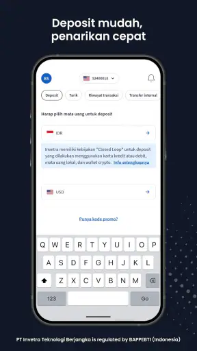 Invetra - Aplikasi Trading